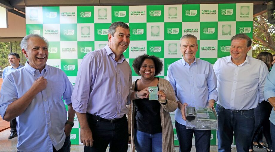 Paulo Corrêa esteve nesta manhã na entrega