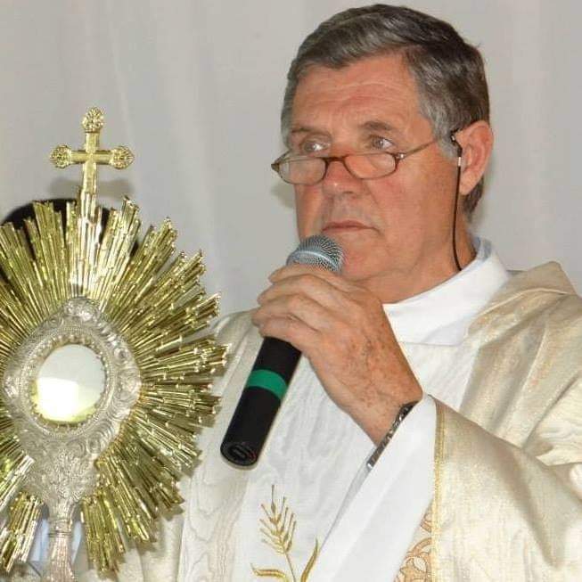 O padre André Giuseppe Scaglia, fundador do Cotolengo Sul-Mato-Grossense em Campo Grande