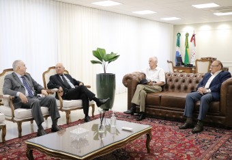 Recepção do TRE-MS.