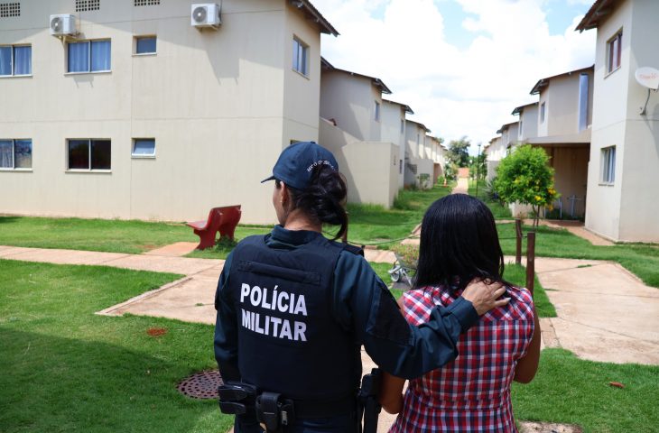 Programa da PM visa combater a violência contra a mulher e garantir a aplicação da Lei Maria da Penha