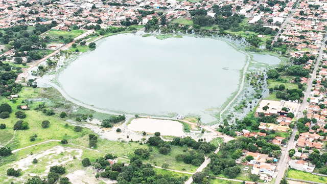Lagoa em Três Lagoas