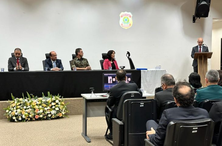 Troca de comando da Polícia Federal.