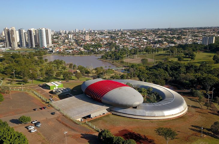 Bioparque Pantanal, na Avenida Afonso Pena, em Campo Grande (MS).
