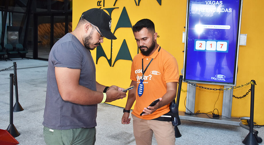 Atendimento no Bioparque