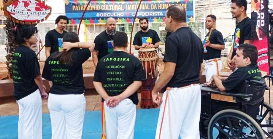 Capoeira inclusiva em Campo Grande neste sábado