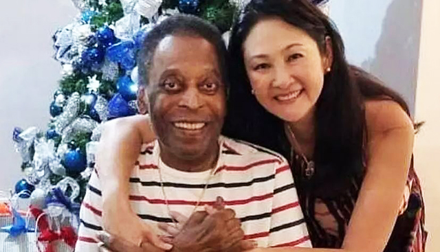 Pelé e Marcia