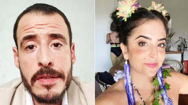 O influenciador Thiago Schutz e a atriz Lívia La Gatto