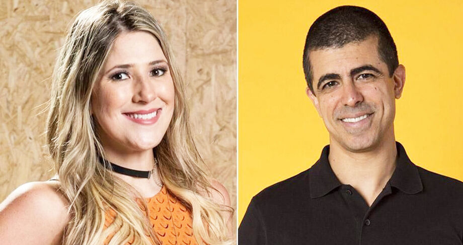 Dani Calabresa e Marcius Melhem