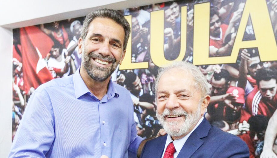O novo diretor-geral da Itaipu, Enio Verri e Lula