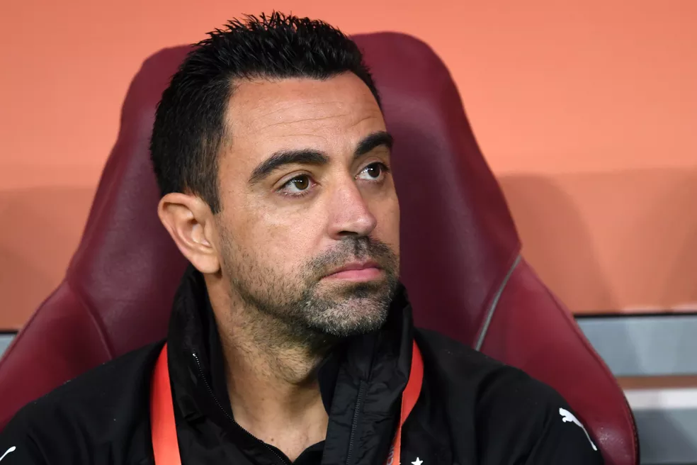 O técnico Xavi