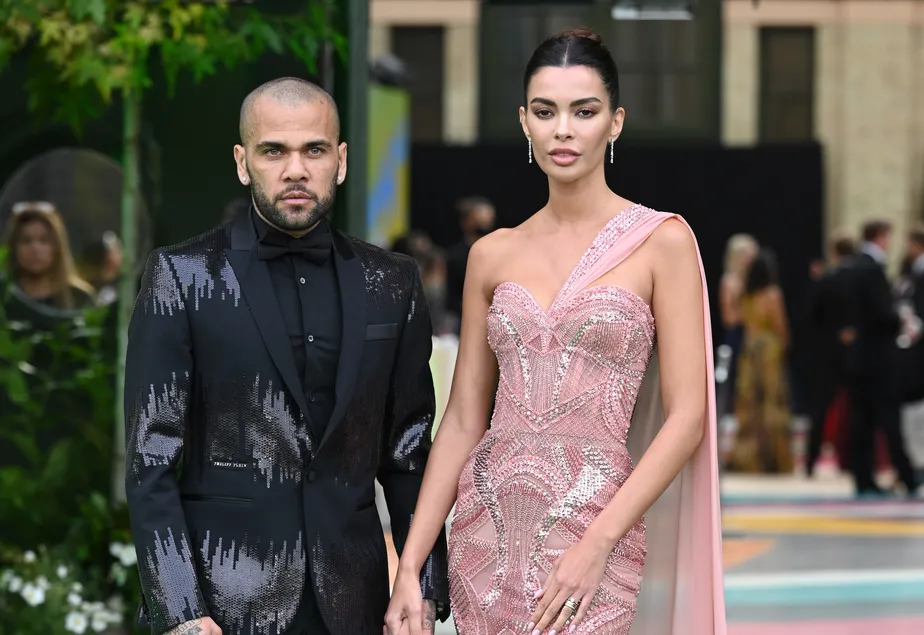 Daniel Alves e Joana Sanz