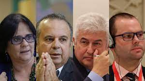 Damares, Marinho, Pontes e Seif repetem estratégia no Senado com requerimentos a ministros