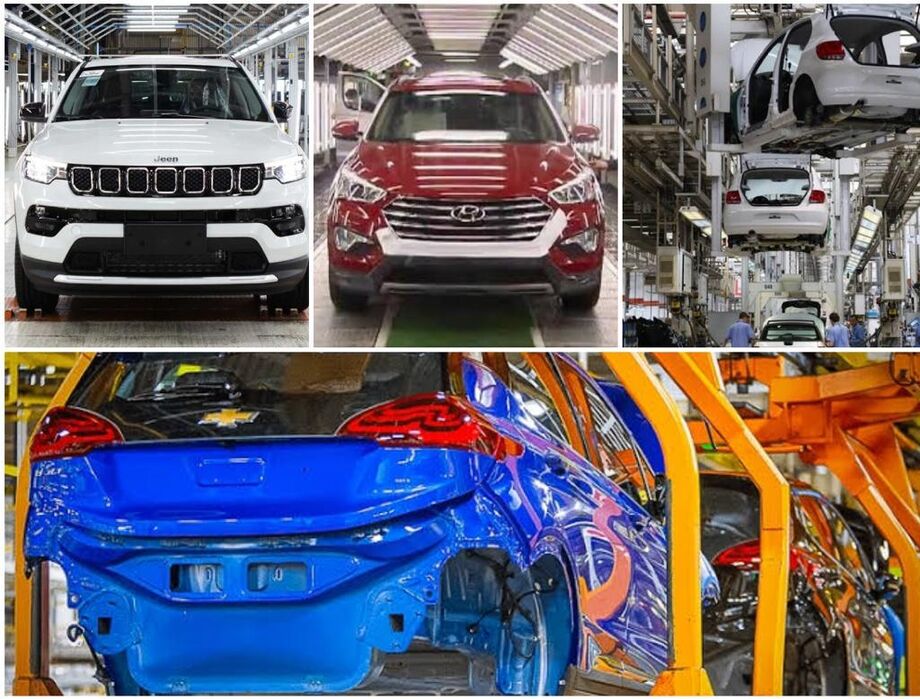 Volkswagen, Stellantis, Hyundai e GM paralisam fábricas no Brasil