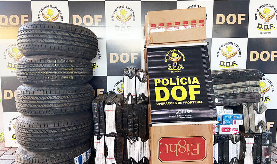 Cigarros apreendidos