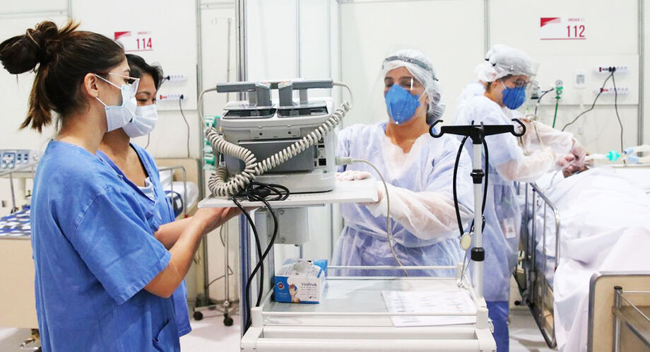 Uso de máscara nos hospitais