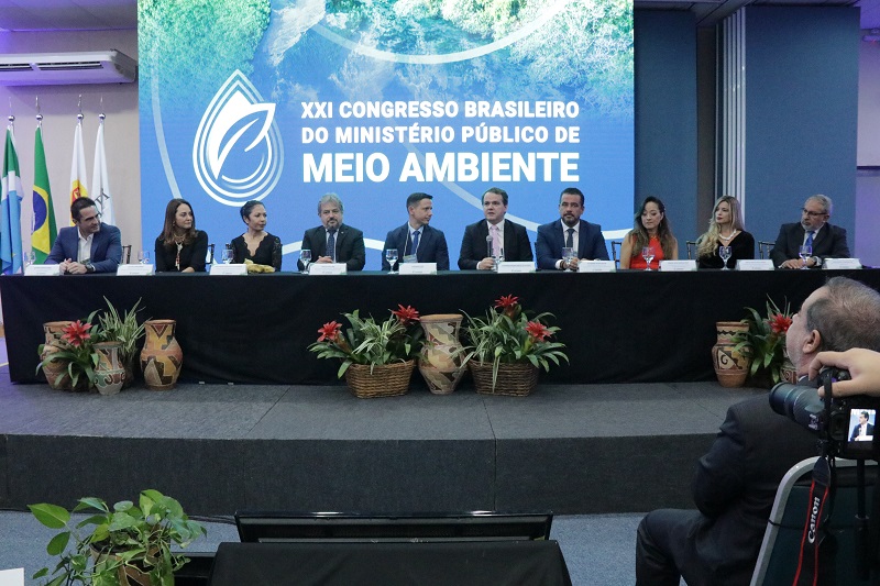 Teve início na noite de terça-feira, dia 18 de abril, em Bonito, o XXI Congresso Brasileiro do Ministério Público de Meio Ambiente.