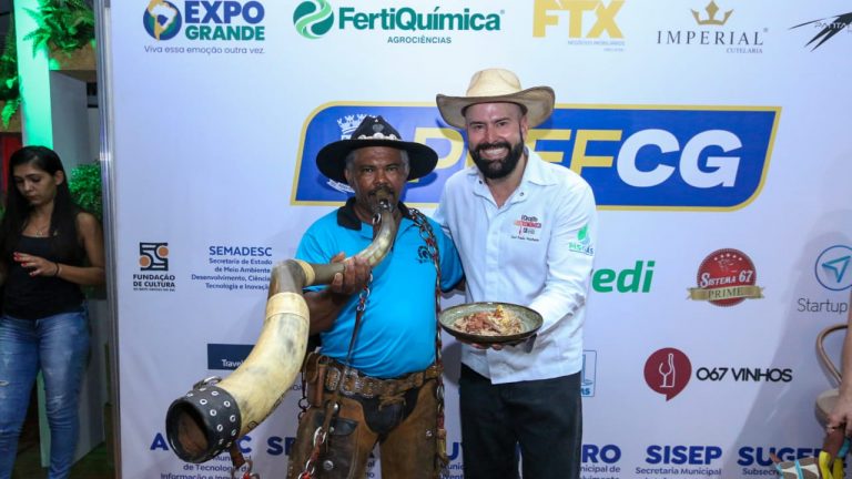 Estande da Prefeitura na Expogrande.
