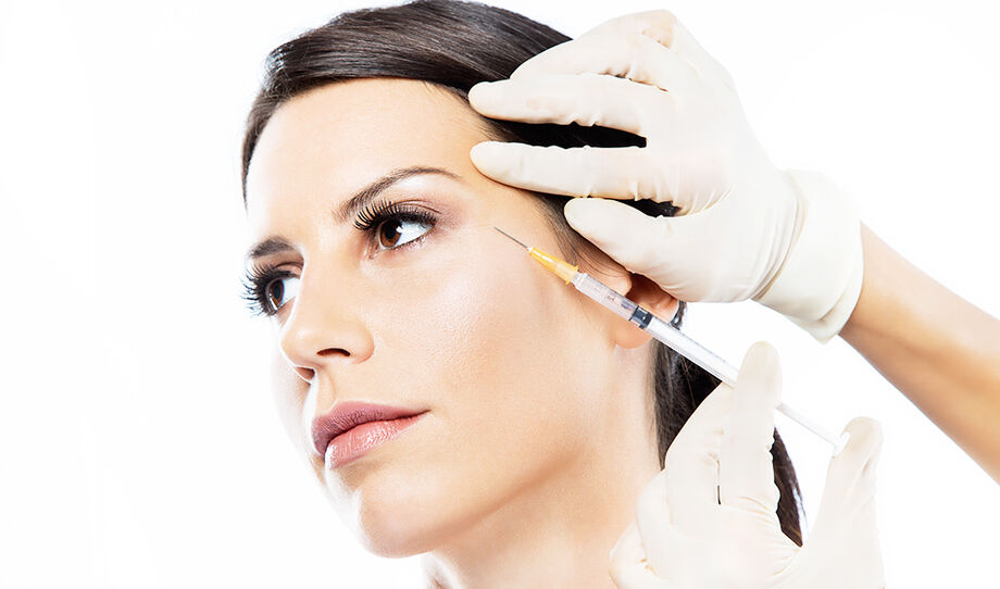 Aplicação de botox