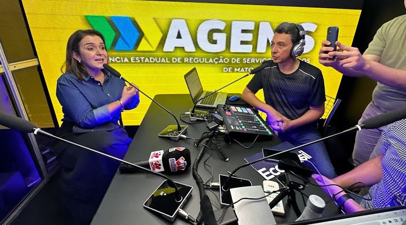 Prefeita Adriane Lopes em entrevista ao Grupo Feitosa de Comunicação