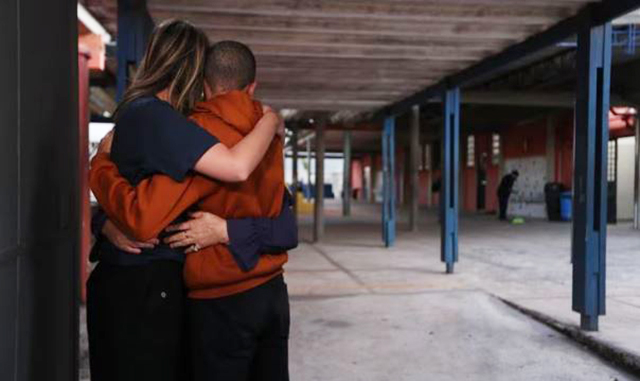 Retomada das aulas na escola Thomazia Montoro, na Vila Sonia, nesta segunda-feira