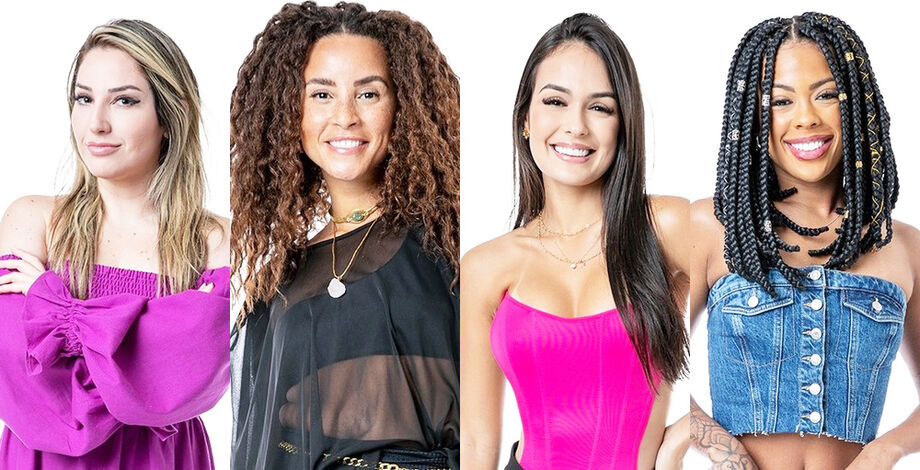 Amanda, Domitilla, Larissa e Márvila estão no paredão da semana