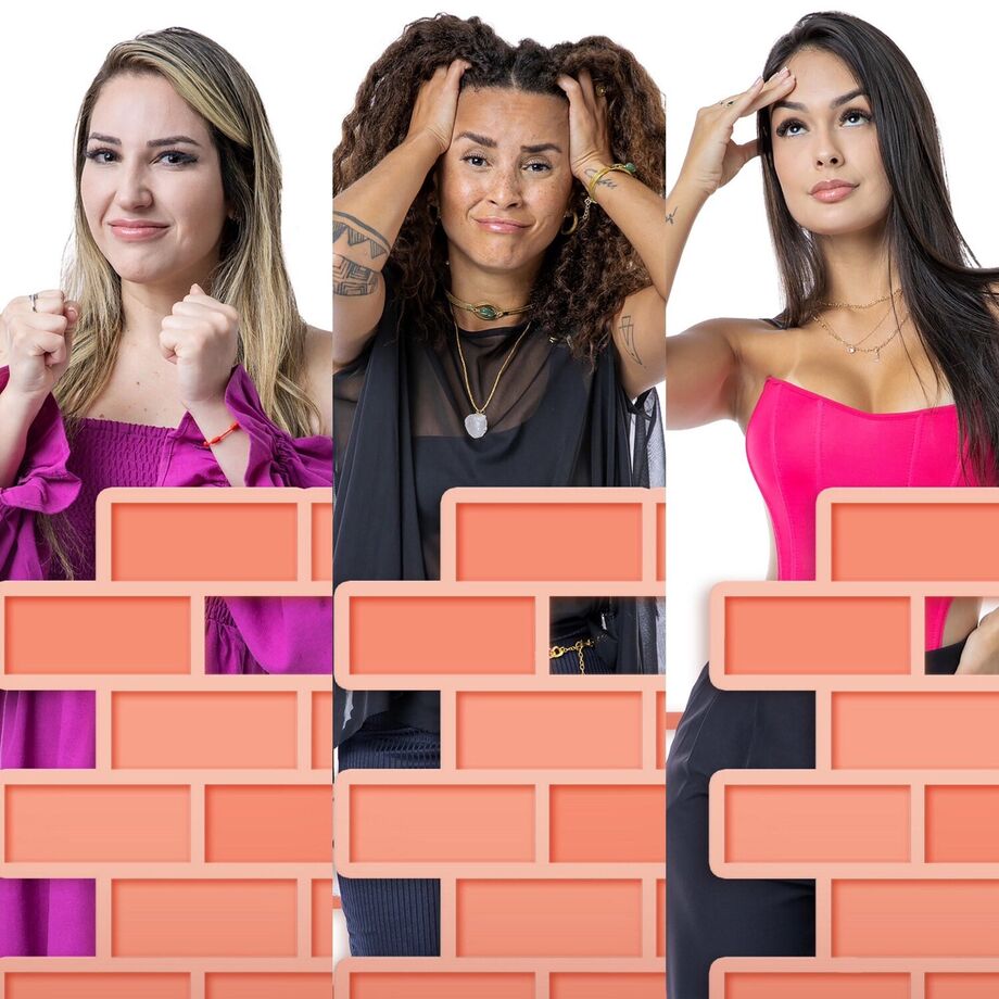 Amanda, Domitila e Larissa estão no Paredão