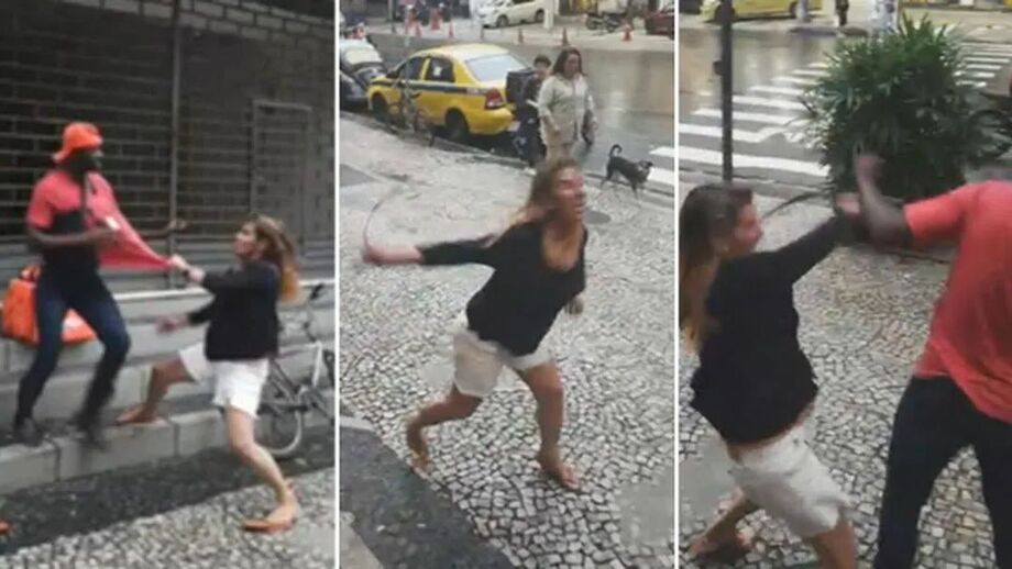 Ex-jogadora de vôlei é acusada de agredir entregador com guia de coleira de cachorro no Rio