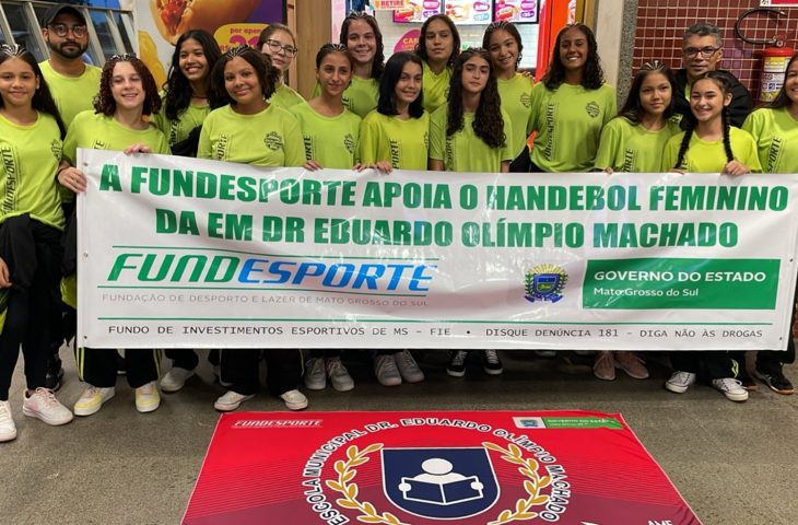 Mato Grosso do Sul será representado pela Escola Municipal Doutor Eduardo Olímpio Machado, de Campo Grande, na Taça Centro-Oeste de Handebol feminino infantil