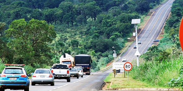 Rodovia de MS.