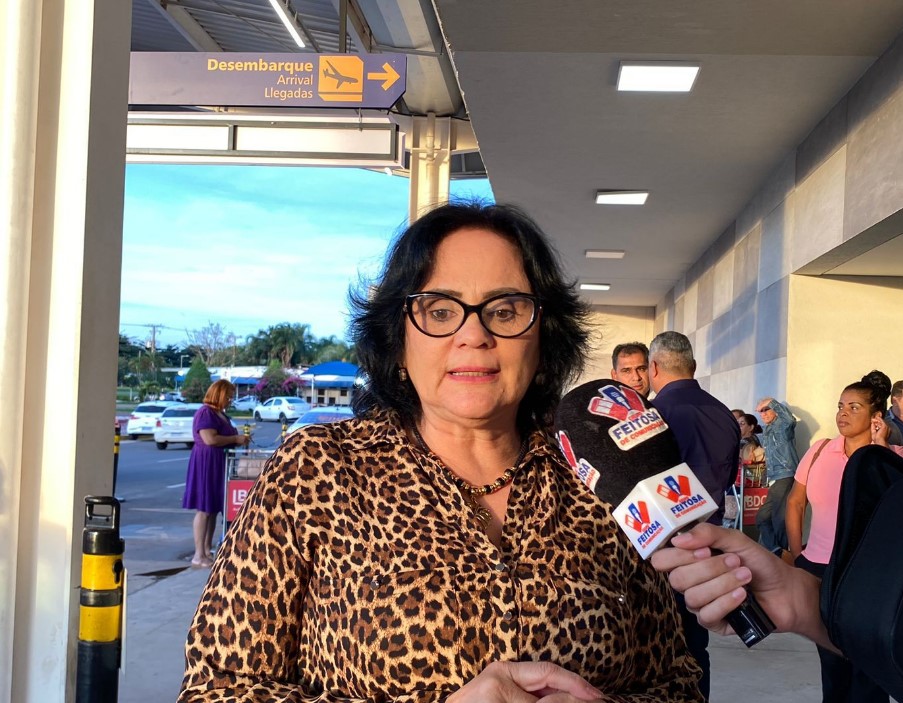 Damares Alves vem a evento do Republicanos para resaltar o papel das mulheres no pleito eleitoral