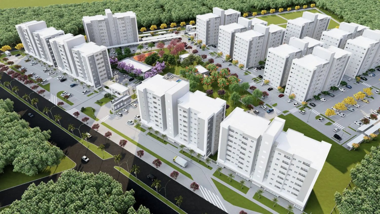 Em breve, Campo Grande receberá o Condomínio Belas Artes com 792 apartamentos, proporcionando moradia digna para a população.