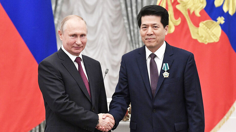 Li Hui e Putin