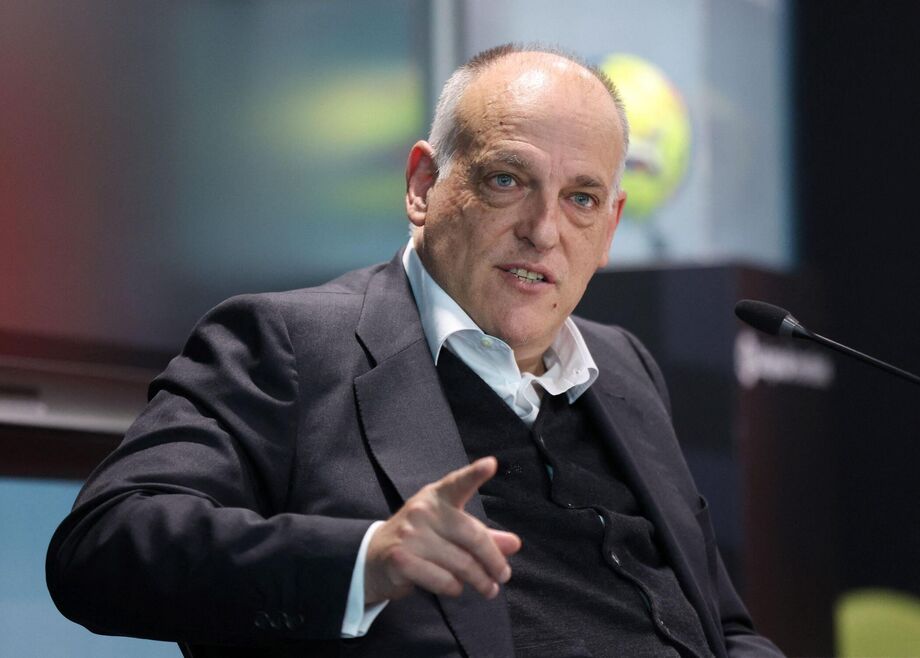 Presidente da LaLiga, Javier Tebas