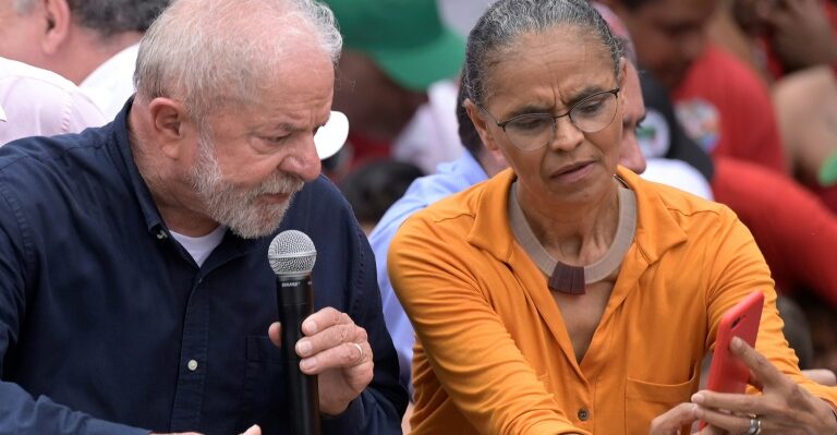 Marina Silva e Presidente Lula.