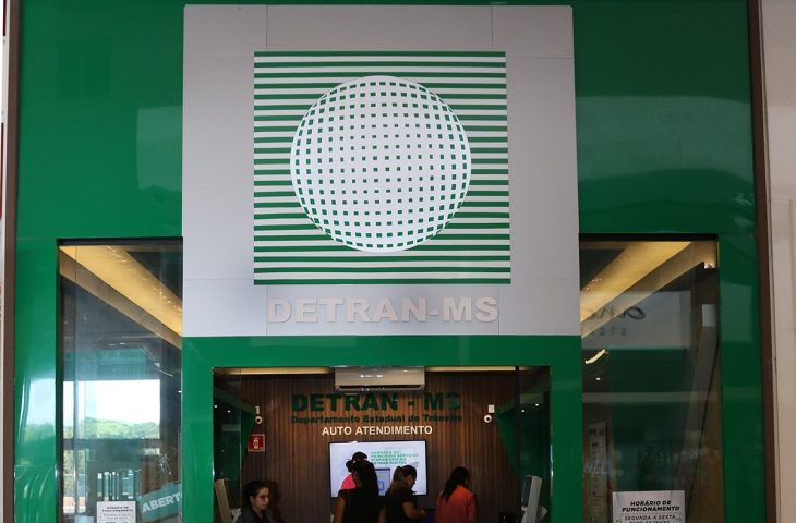 Agência Digital do Detran-MS (Departamento Estadual de Trânsito de Mato Grosso do Sul) irá funcionar das 10h as 20h, de segunda a sexta-feira