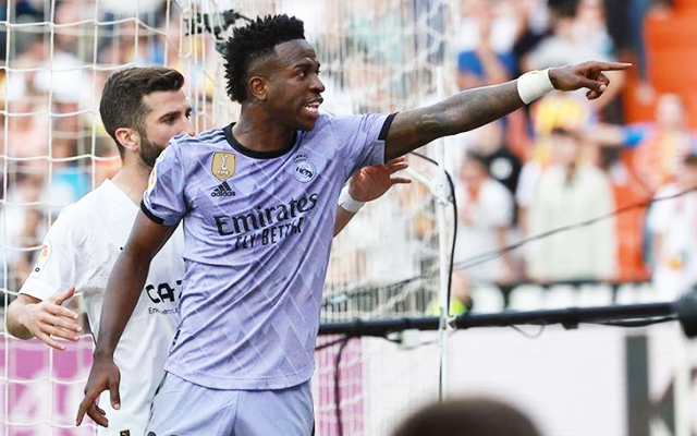 Vinicius Júnior foi alvo de ofensas racistas em jogo com o Valencia, pelo Campeonato Espanhol
