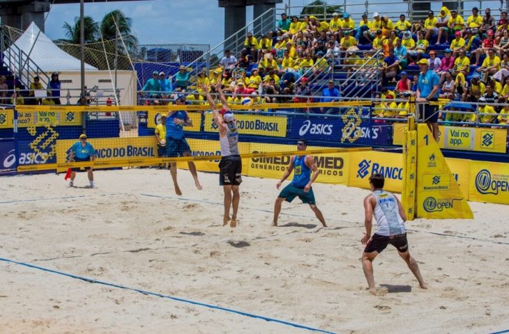 Duplas de várias regiões do Brasil competirão em busca do título no Circuito Brasileiro de Vôlei de Praia