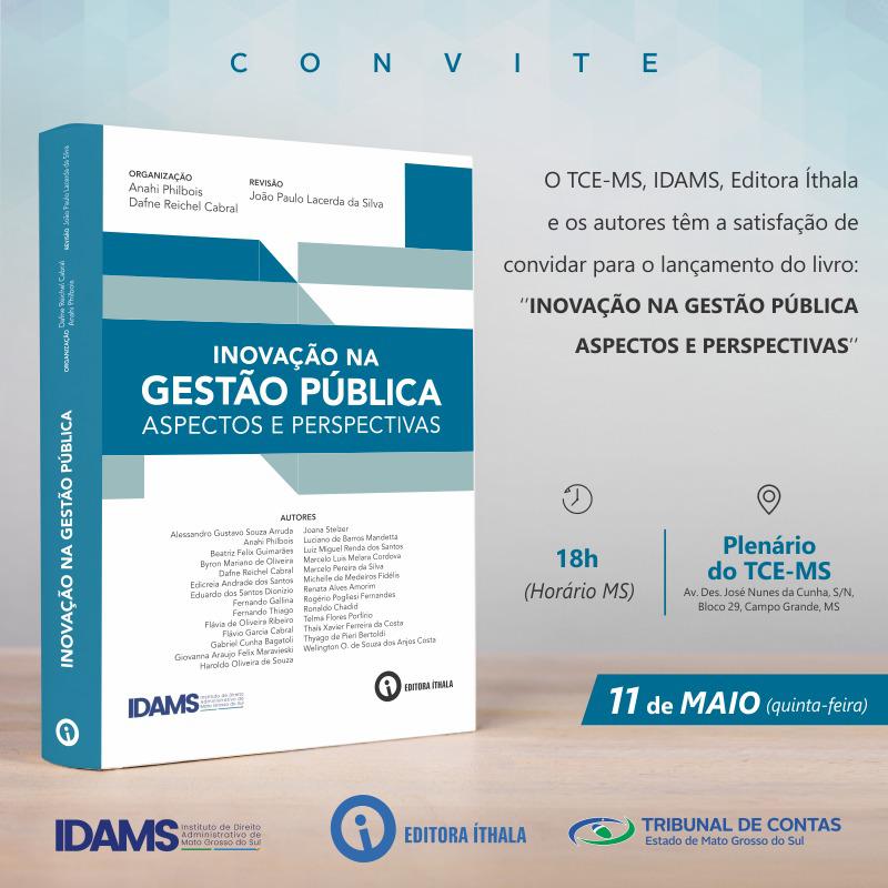Lançamento do livro Inovação na Gestão Pública