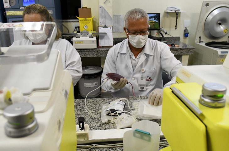 O Hemosul Coordenador, em Campo Grande, está com baixo estoque de sangue e em situação de emergência para os tipos O positivo e negativo