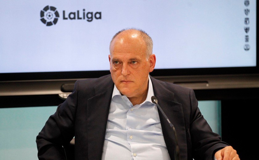 Javier Tebas, presidente da LaLiga.