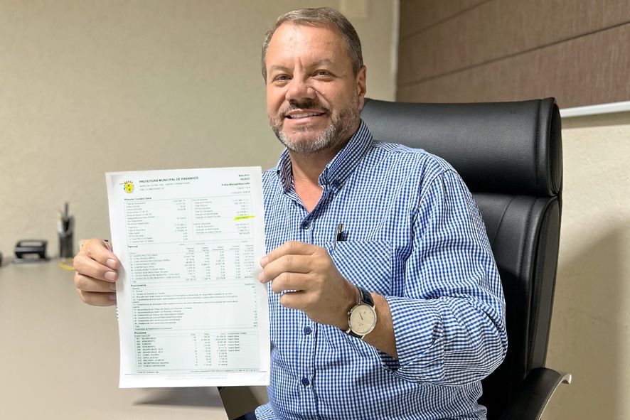 Líder dedicado: Prefeito Donizete Viaro trabalhando incansavelmente por um Paranhos melhor