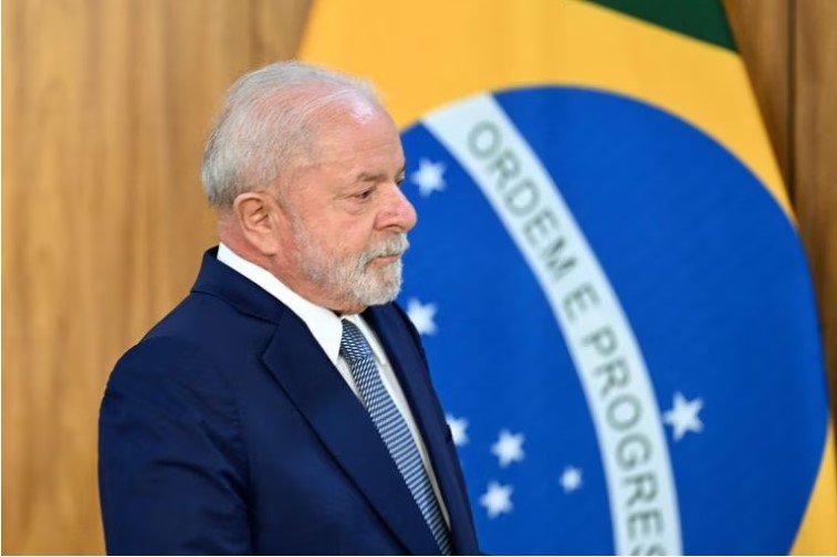 O presidente Presidente Luiz Inácio Lula da Silva