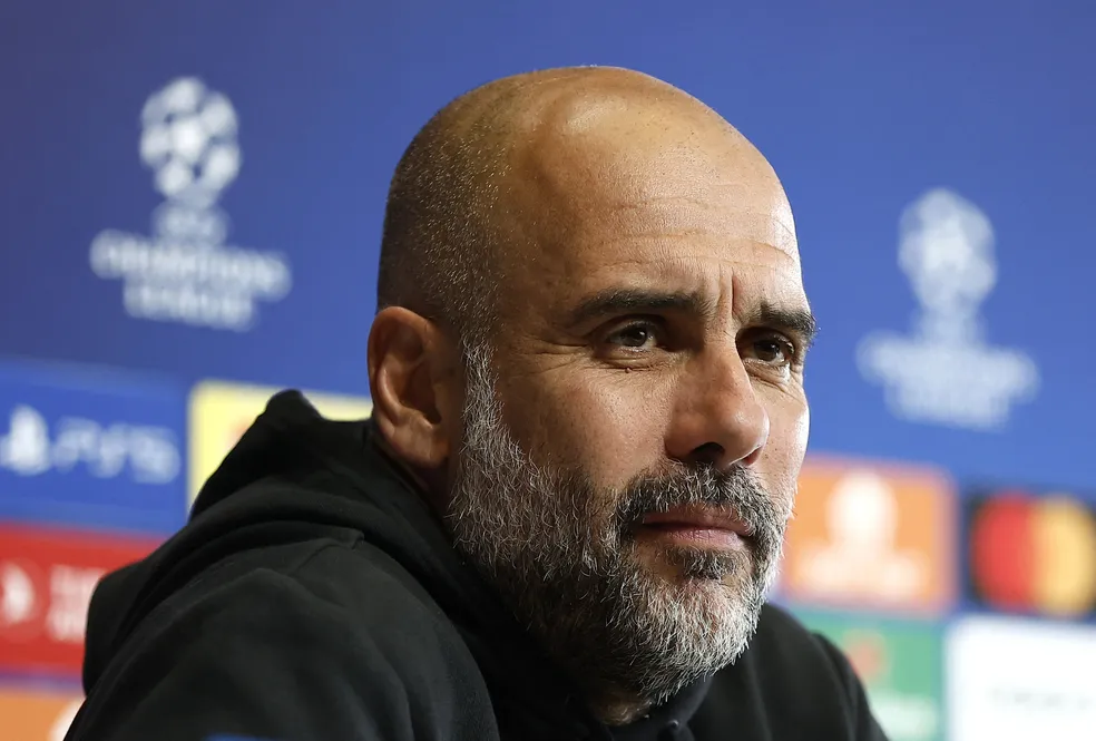 Pep Guardiola, técnico do Manchester City