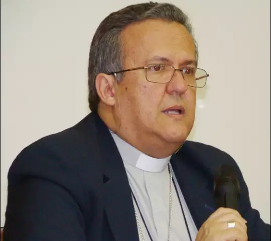 A celebração foi conduzida pelo atual arcebispo metropolitano da Arquidiocese de Campo Grande, Dom Dimas Lara Barbosa