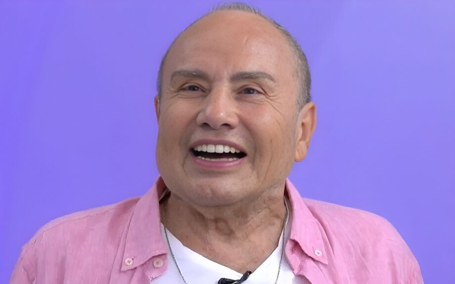 Stênio Garcia apareceu 'harmonizado'