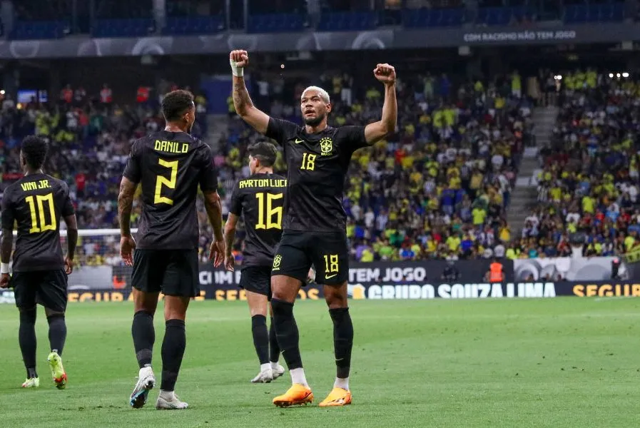 Joelinton, Rodrygo e Éder Militão também deixam as suas marcas na vitória com atuação modesta dos comandados de Ramon Menezes