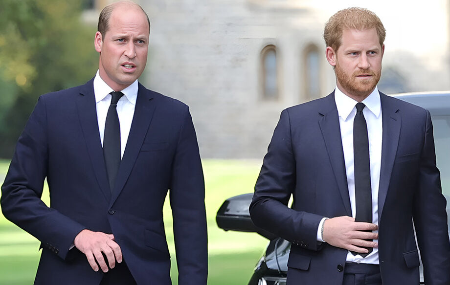 Príncipe Harry alfineta William