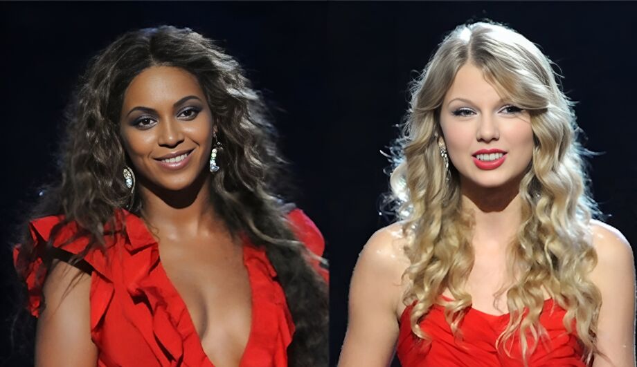 Beyoncé e Taylor no VMA 2009