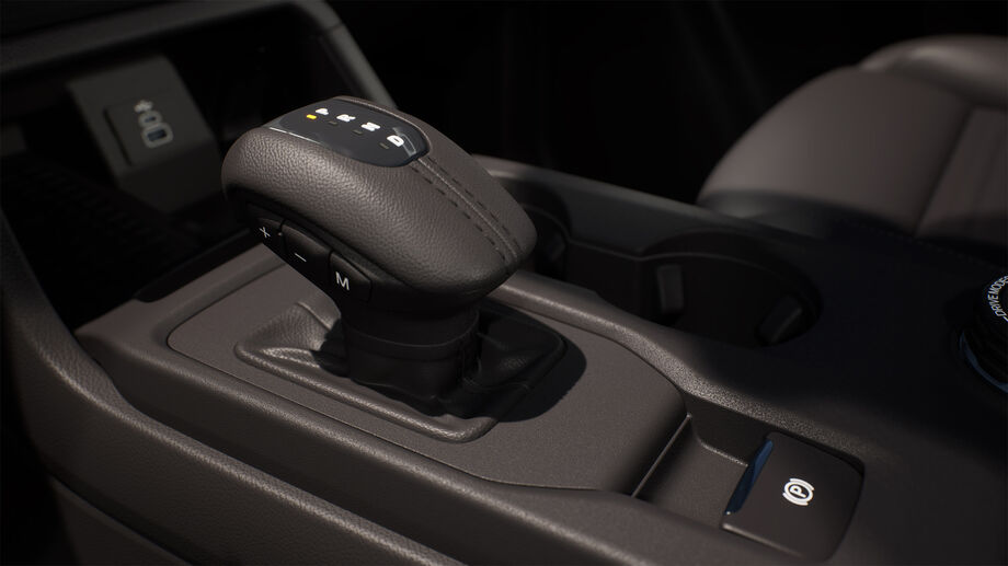 Detalhe do cambio automático
