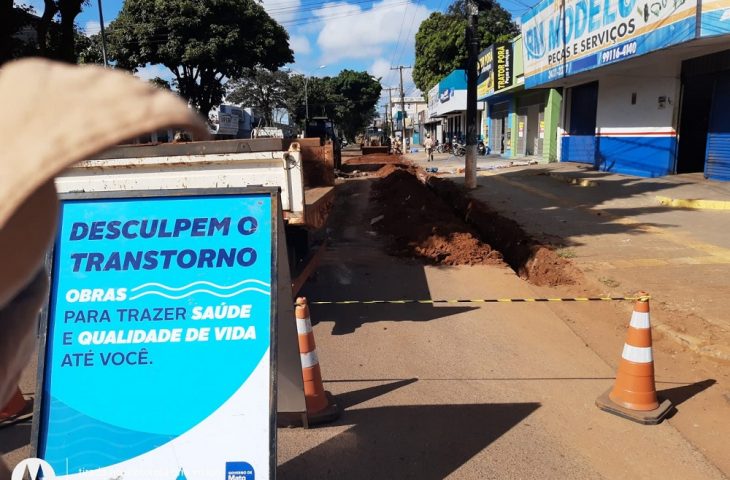 Obras da Sanesul garantem melhorias no sistema de abastecimento de água em Ponta Porã